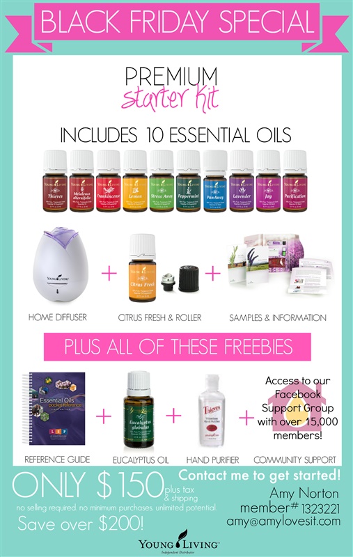 Young Living Black Friday offer from AmyLovesIt.com