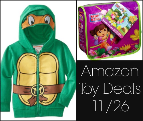 Amazon Toy Deals: 11/26 Dora the Explorer, Mega Bloks, Teenage Mutant Ninja Turtles, and More | AmyLovesIt.com